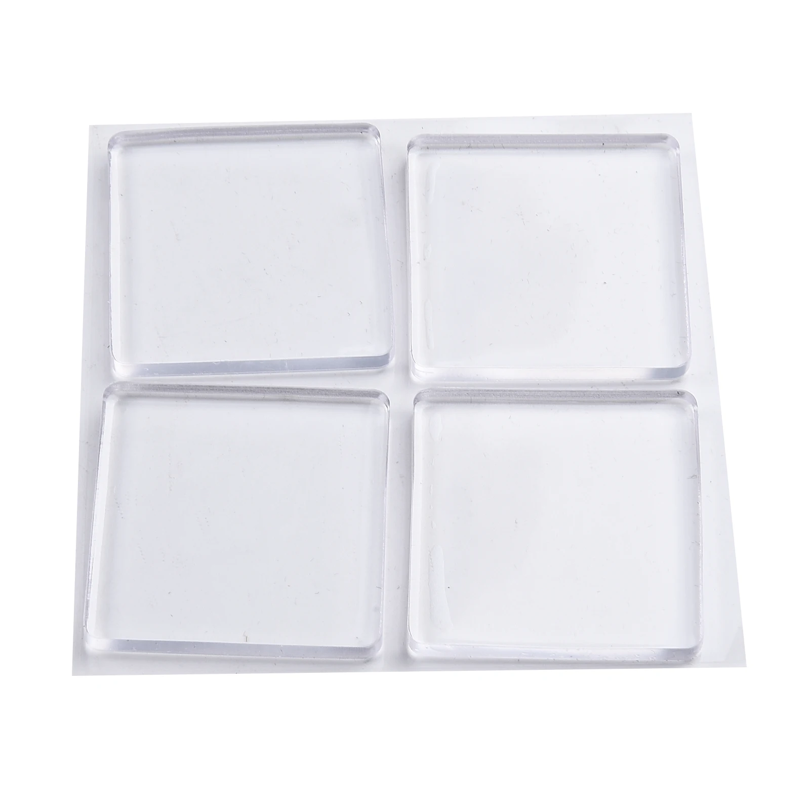 4pcs/Set Transparent Anti Vibration Shock Absorbing Pad Mat Washing Machine Self Adhesive Mute Anti-Shock Protection Porte Pad