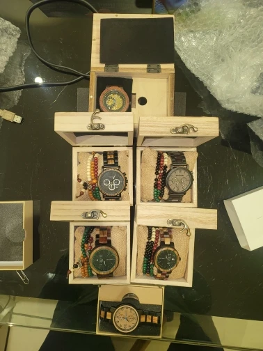 BOBO BIRD Luxury Wood Stainless Steel Men Watch Stylish Wooden Timepieces Chronograph Quartz Watches relogio masculino Gift Man