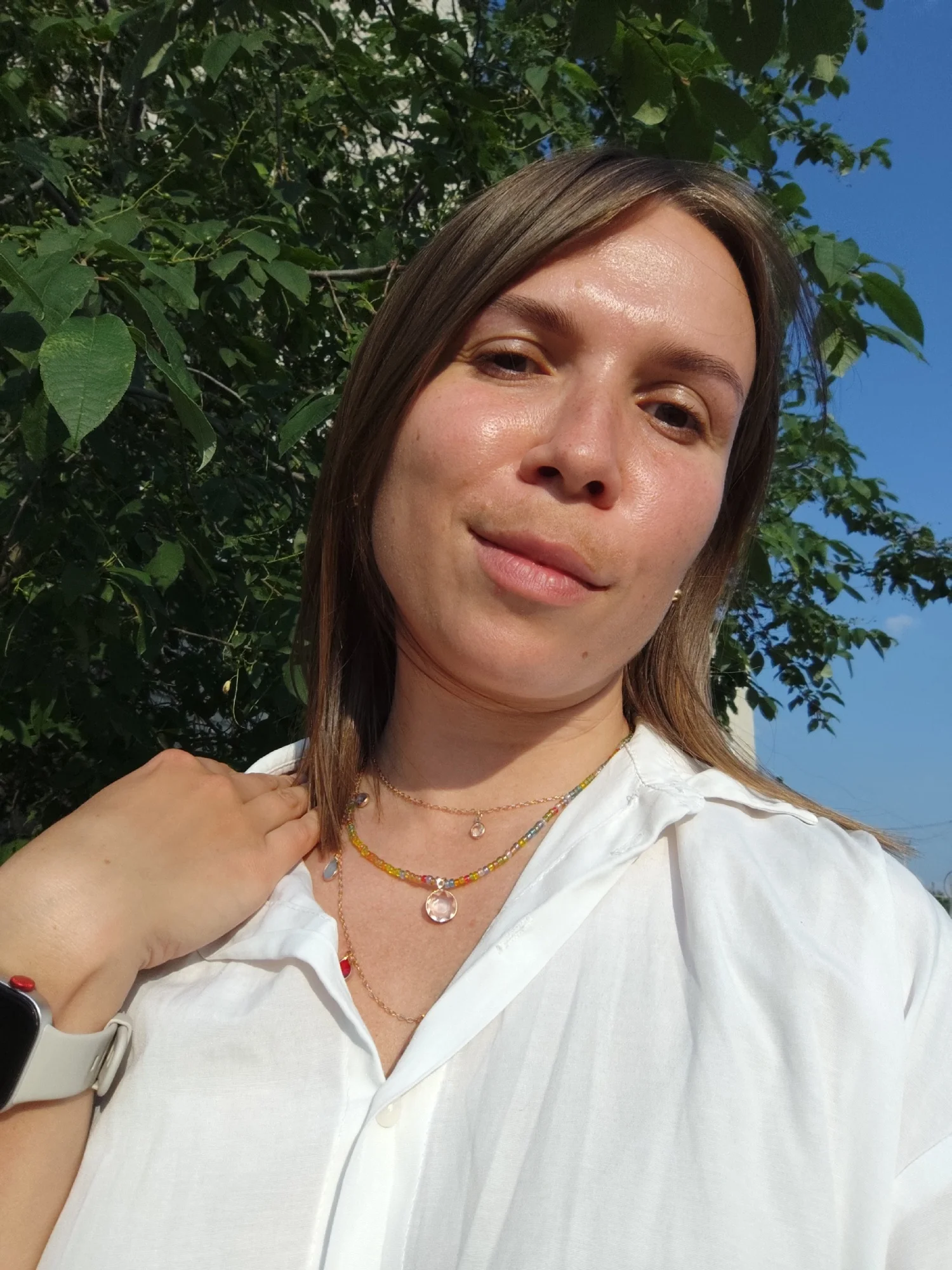 Bohemian Multilayer Beaded Necklace With Tassels & Crystal Pendant