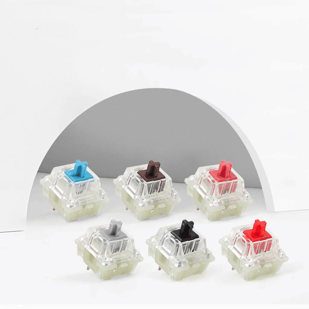 Original Brand NEW Cherry MX Mechanical Keyboard Switches Silver Red Black Blue Brown Linear Tactile Cherry Clear SMD RGB Switch