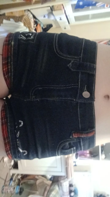Kawaii Denim Shorts - Y2K Aesthetic photo review