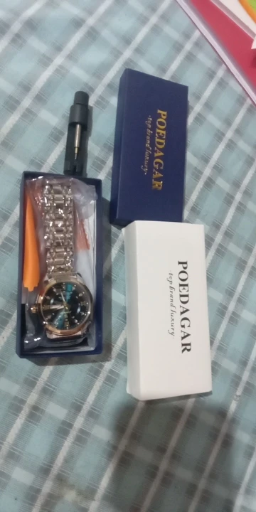 POEDAGAR Luxury Watch for Men photo review
