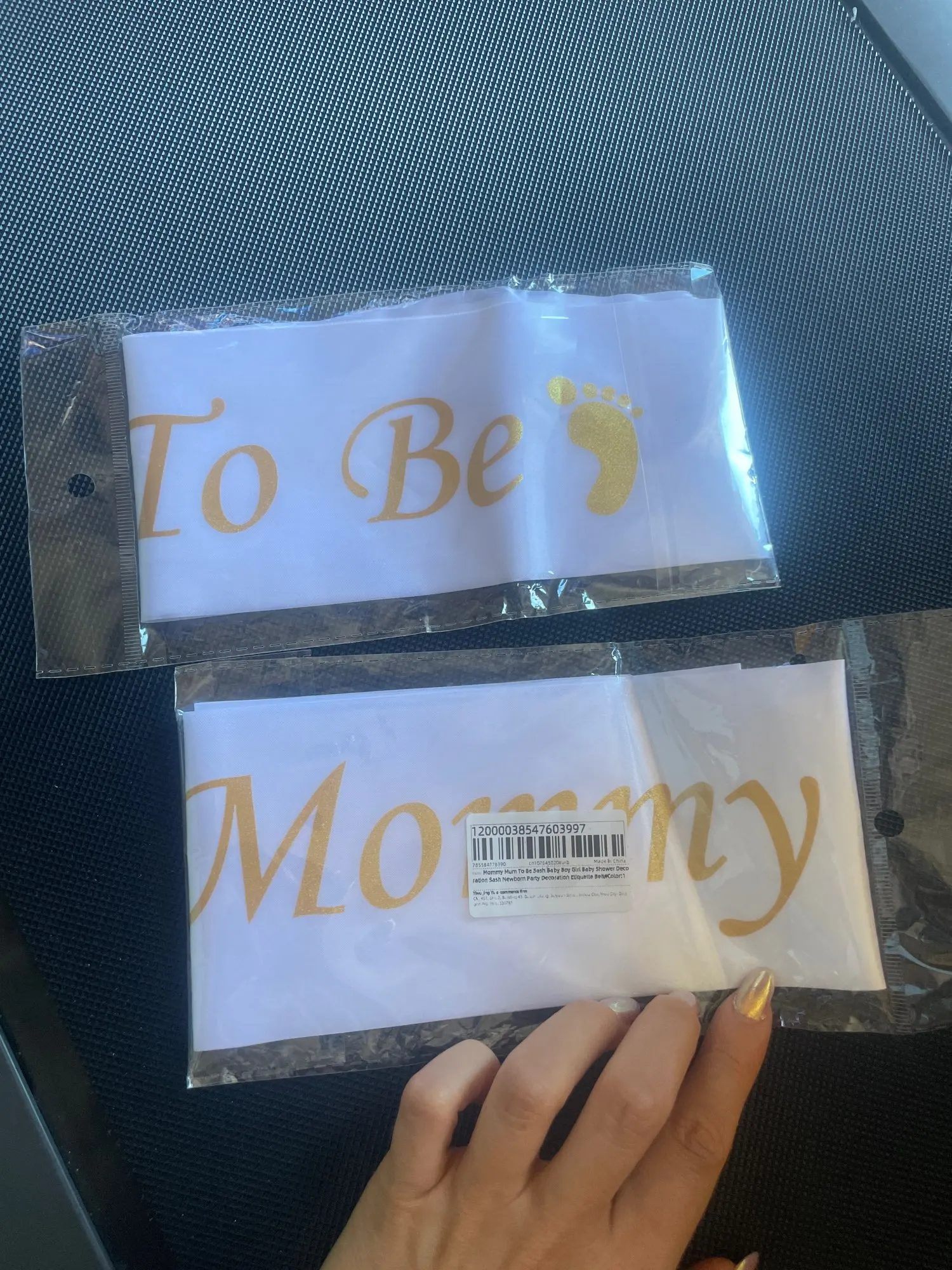 Mommy-to-Be Sash - Elegant Baby Shower Decoration for Expectant Mothers photo review