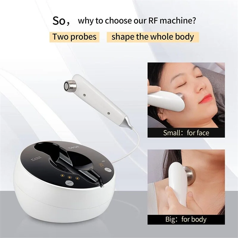 2 In1 Face Care Radio Frequenz Rf Face Lifting Anti-Aging Neroxheit Gesichts Massaggiatori Per Maschere Uso Domestico