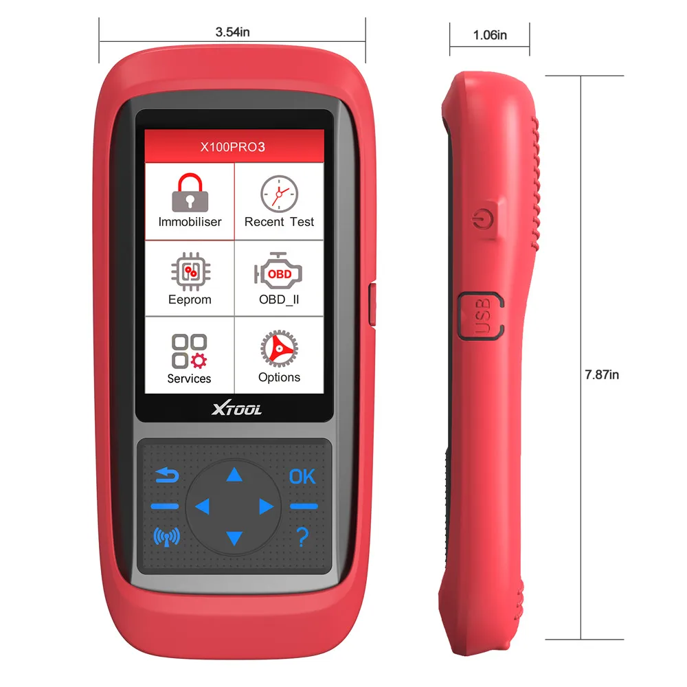 XTOOL X100 Pro2 Auto OBD2 Automotive Key Programmer X100PRO Car Code Reader Scanner Diagnostic Tools Free Update