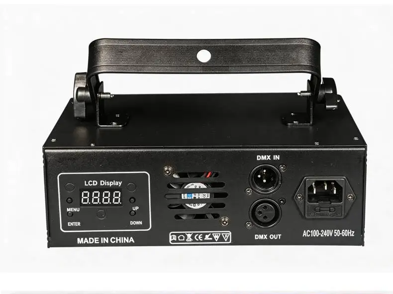 High Speed Scanner RGB Laser Projector with Beam and Graphic Effects