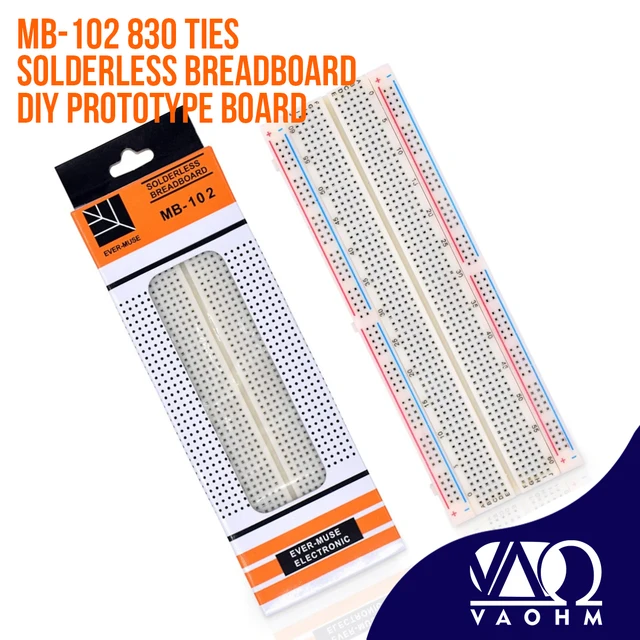 MB102 Breadboard Power Supply - 3.3V & 5V For Arduino & DIY Projects