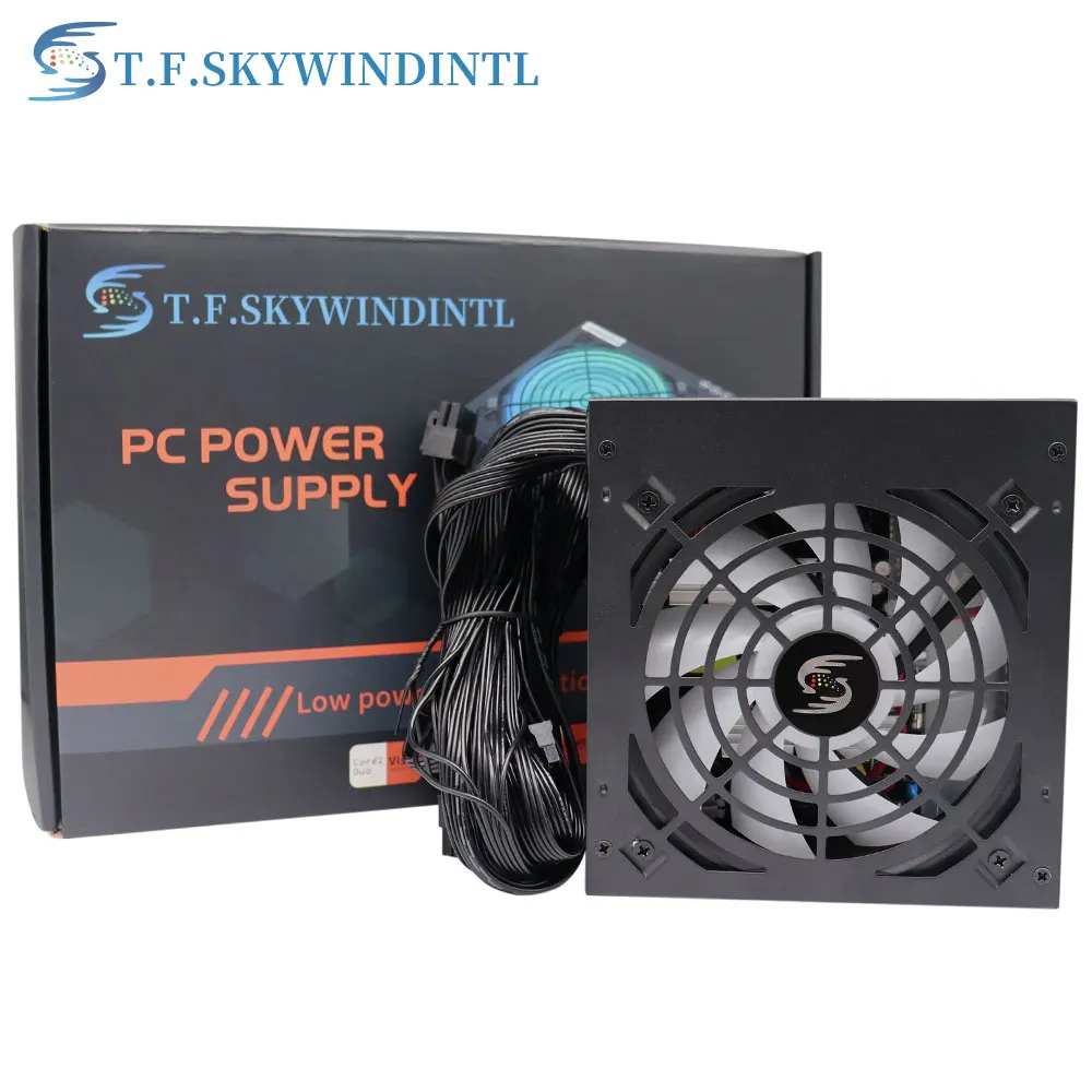 Talius Fuente alimentación para PC ATX 500W, Ventilador de 12cm