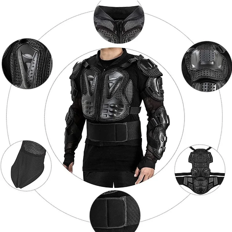 Motorcycle Full Body Riding Armor Dirt Bike Protective Gear Motocross Protector Motorcycle Full Body Armor Protective Jacket