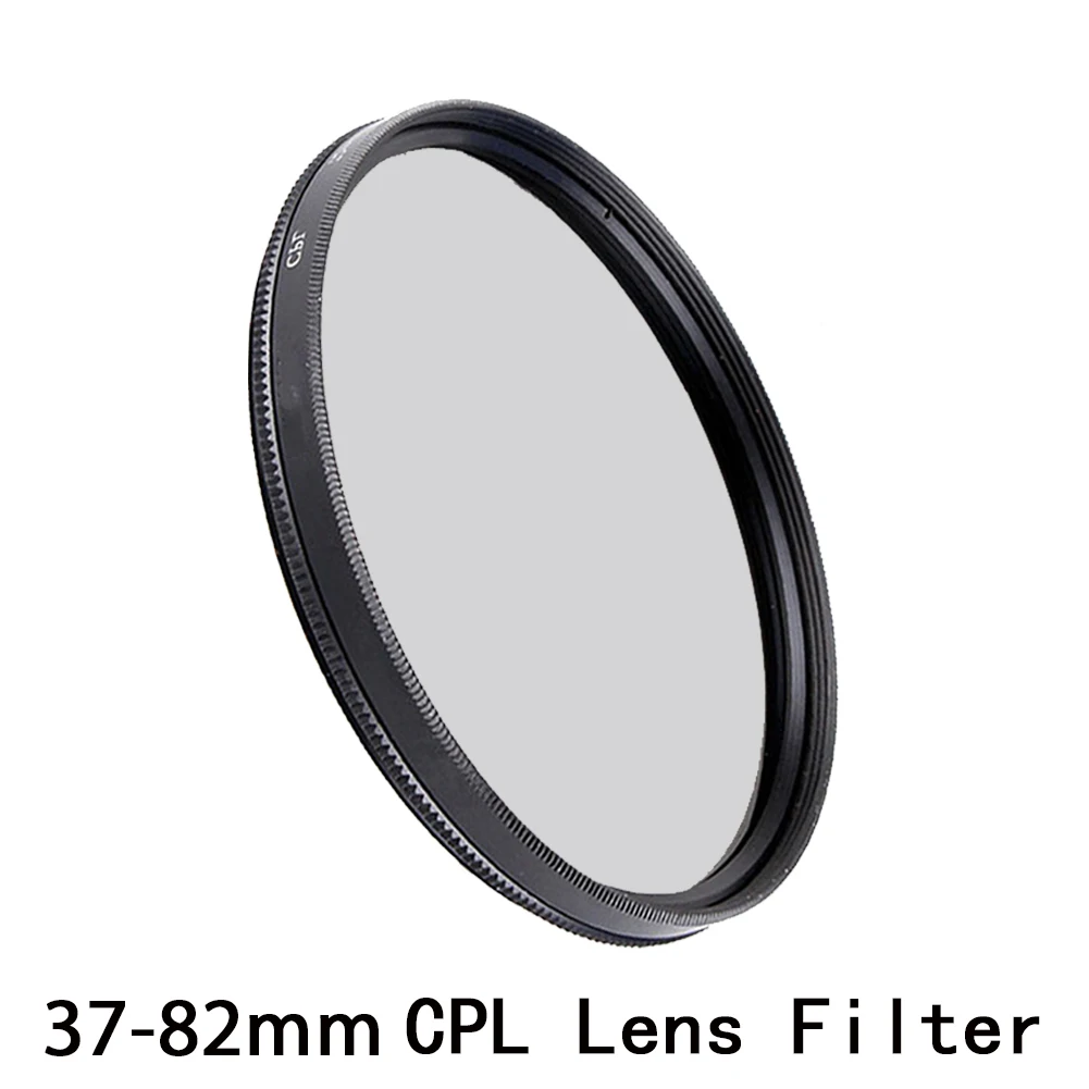 Camera Lens Filter MYOBO Circular Polarizing CPL 37 40.5 43 46 49 52 55 58 62 67 72 77 mm for Canon Nikon Sony Fujifilm camera lens filter,photography filter,circular polarizing filter