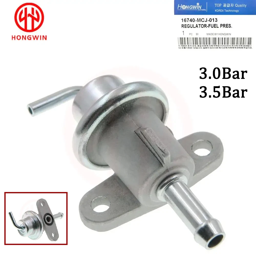 Fuel Pressure Regulator 16740-MCJ-013 3.0 3.5 Bar Fuel Injection Pressure Regulator 16740MCJ013 For HONDA C-BR 2000 2001 2002 2003 929RR CBR 929 954