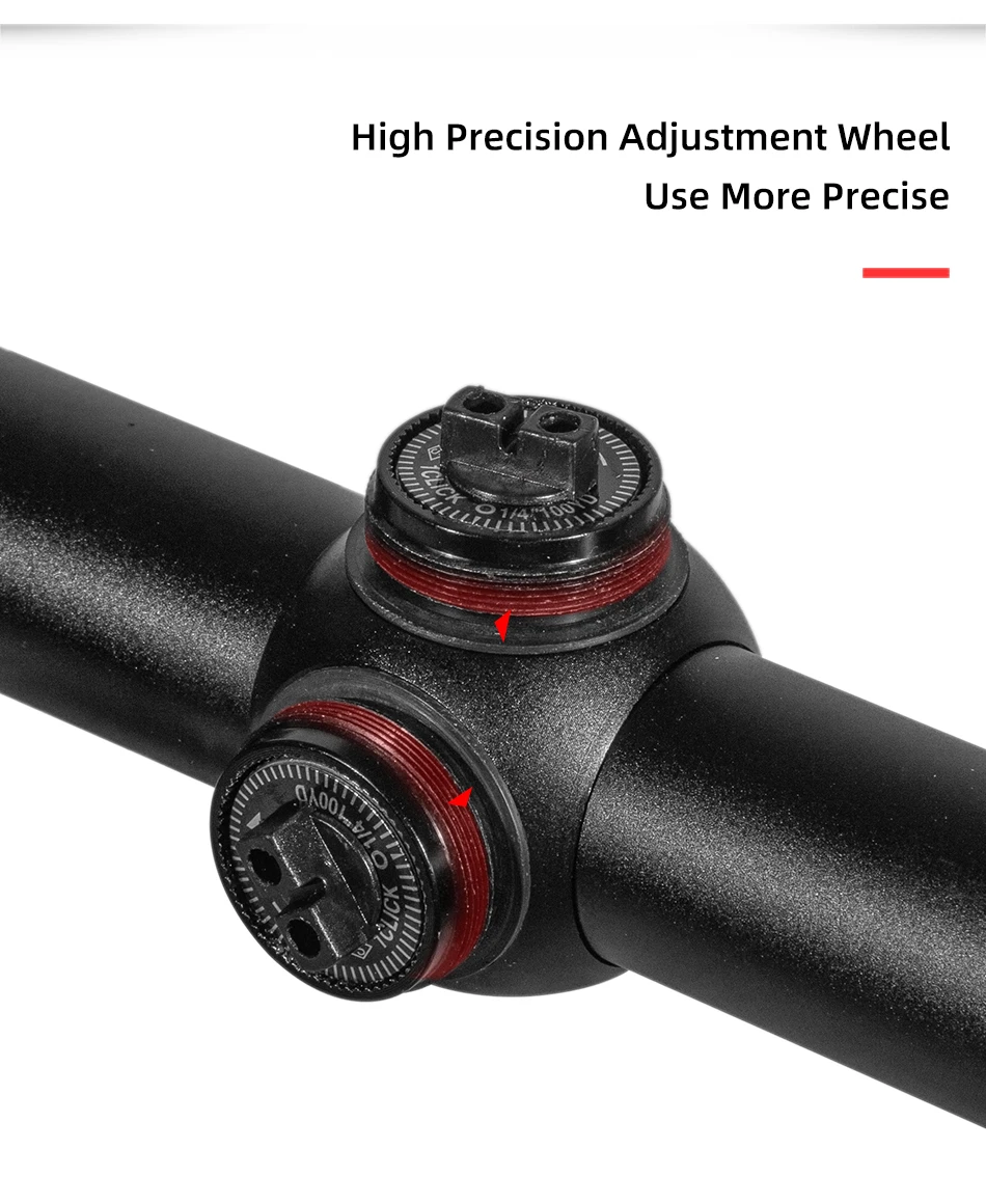 Description Picture 4 of item3-9x40 EG Riflescope Hunting Scope Bow Cross Red Green Outdoor Reticle Sight Optics Sniper Tactical Air Gun Scope Weapon Sight