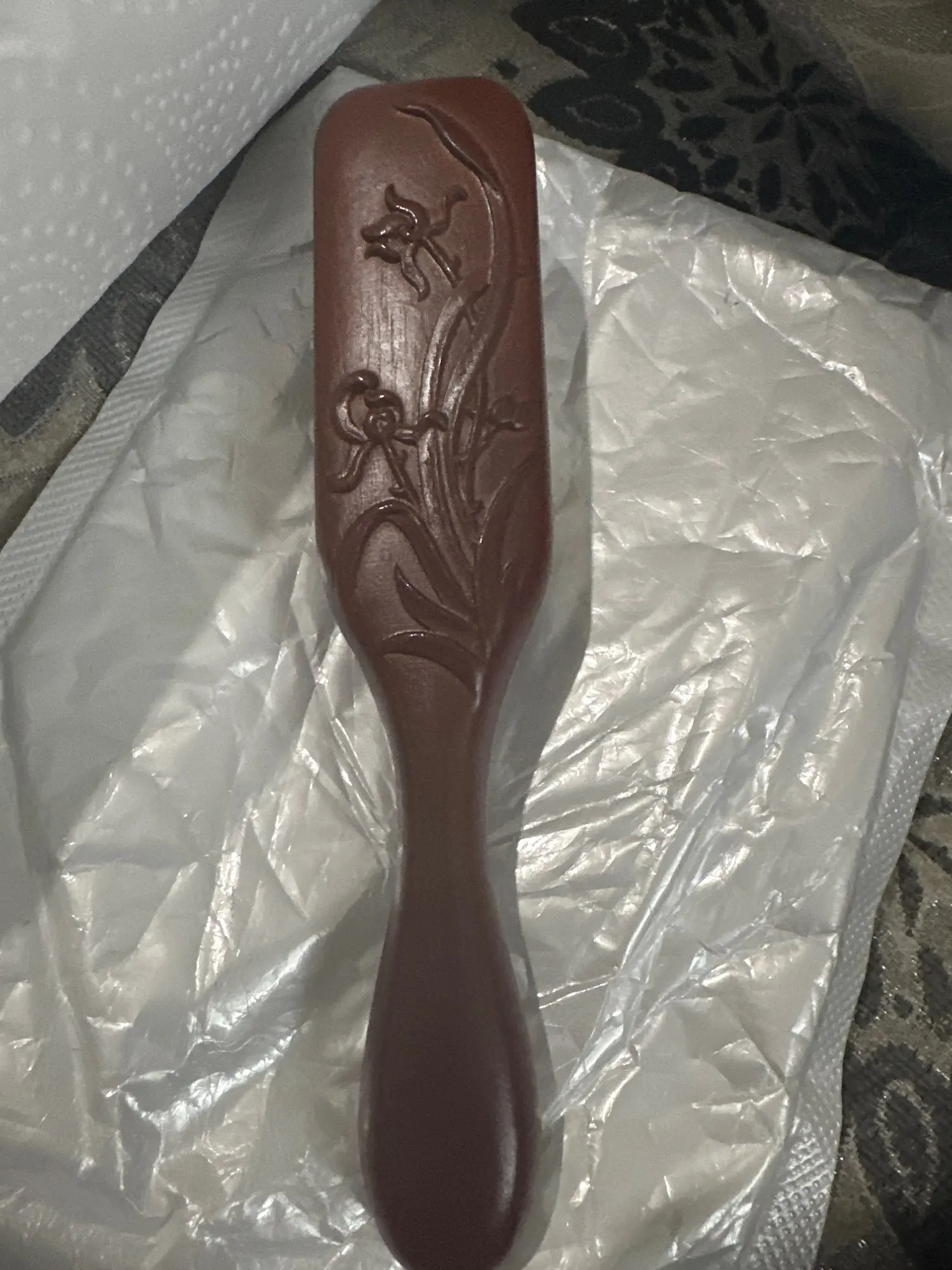 Golden Sandalwood Comb | Natural Hair Care photo review