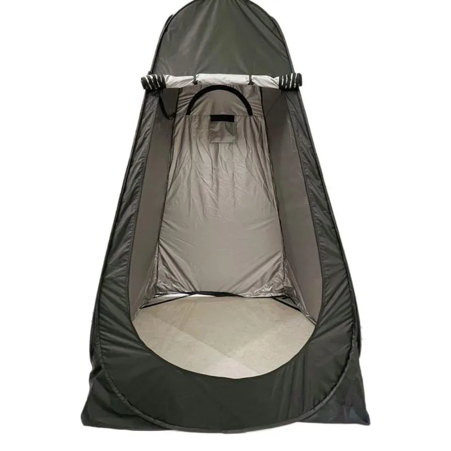 Privacy Tent with Reinforced Frame Portable Camping Shower Tent Full Coverage Camping Toilet Changing Room for Outdoor Use