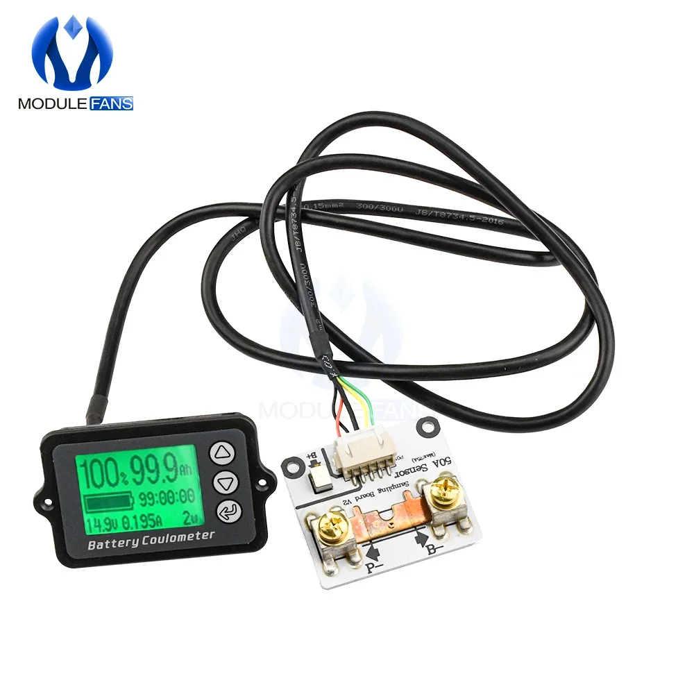 80V 50A TK15 Professioneller Präzisions-Batteriekapazitätstester Voltmeter für tragbare Geräte E-Bike Balance Car Reinigungsmaschine