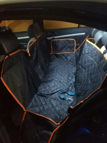Paw Protect: Waterproof Dog Car Seat Cover and Hammock for Safe Travel photo review