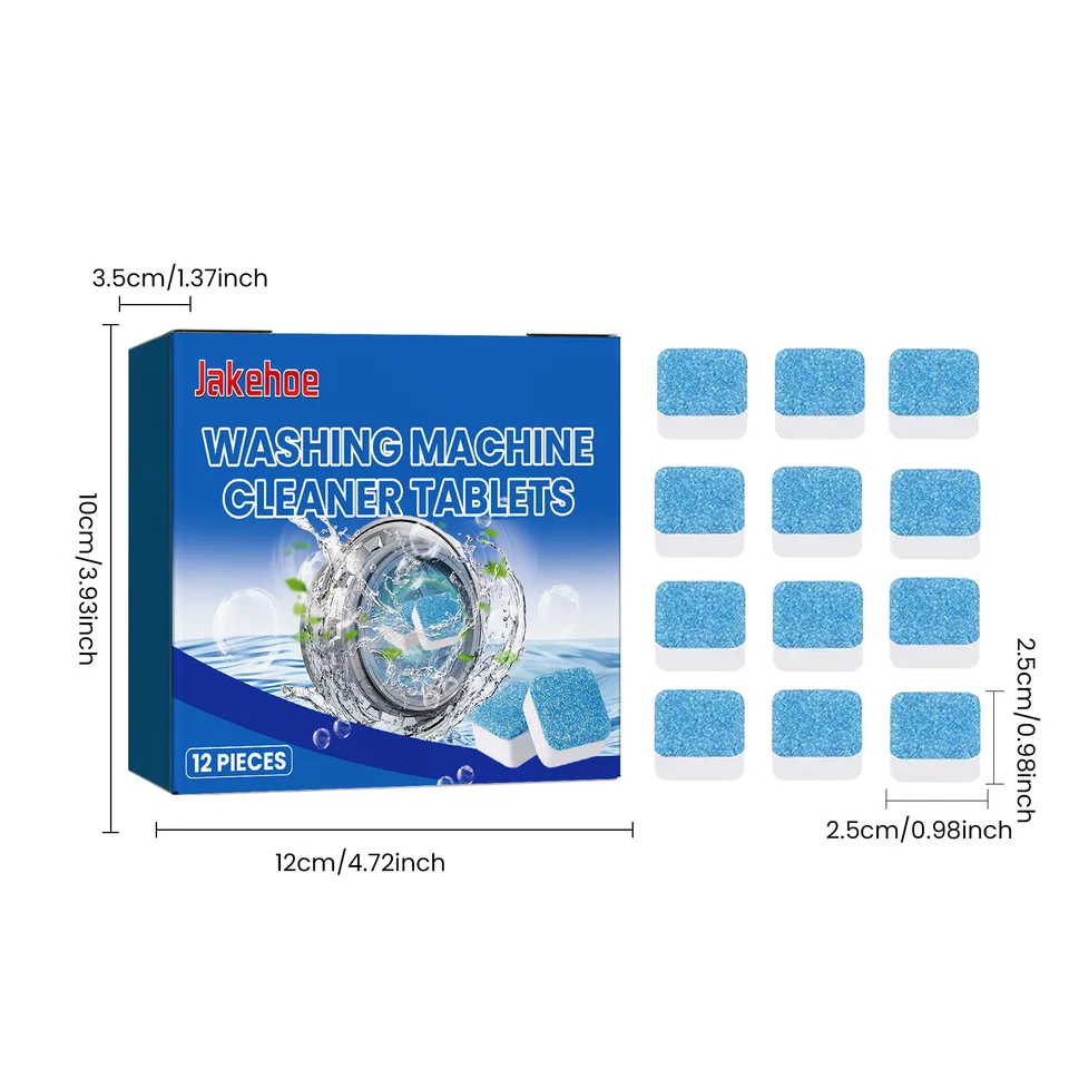 Washing Machine Cleaning Tablets for Odor Removal
