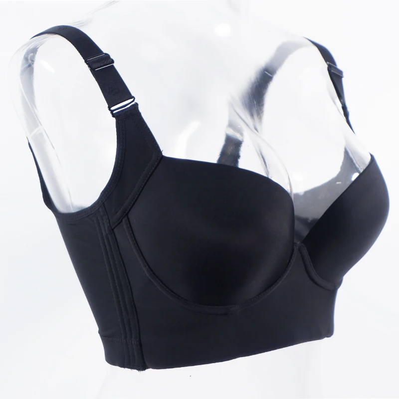 Push Up Bra Hides Side and Back Fat Deep Cup Extra Firm High Compression