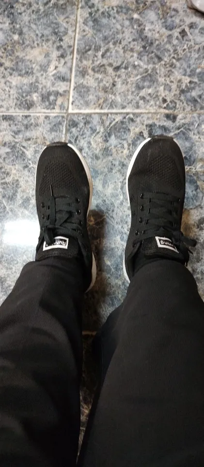 Zapatos informales para mujer, zapatos planos de malla transpirables a la moda, calzado blanco para mujer photo review