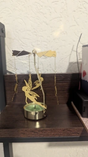 Metal Hot Rotating Candle Holder photo review