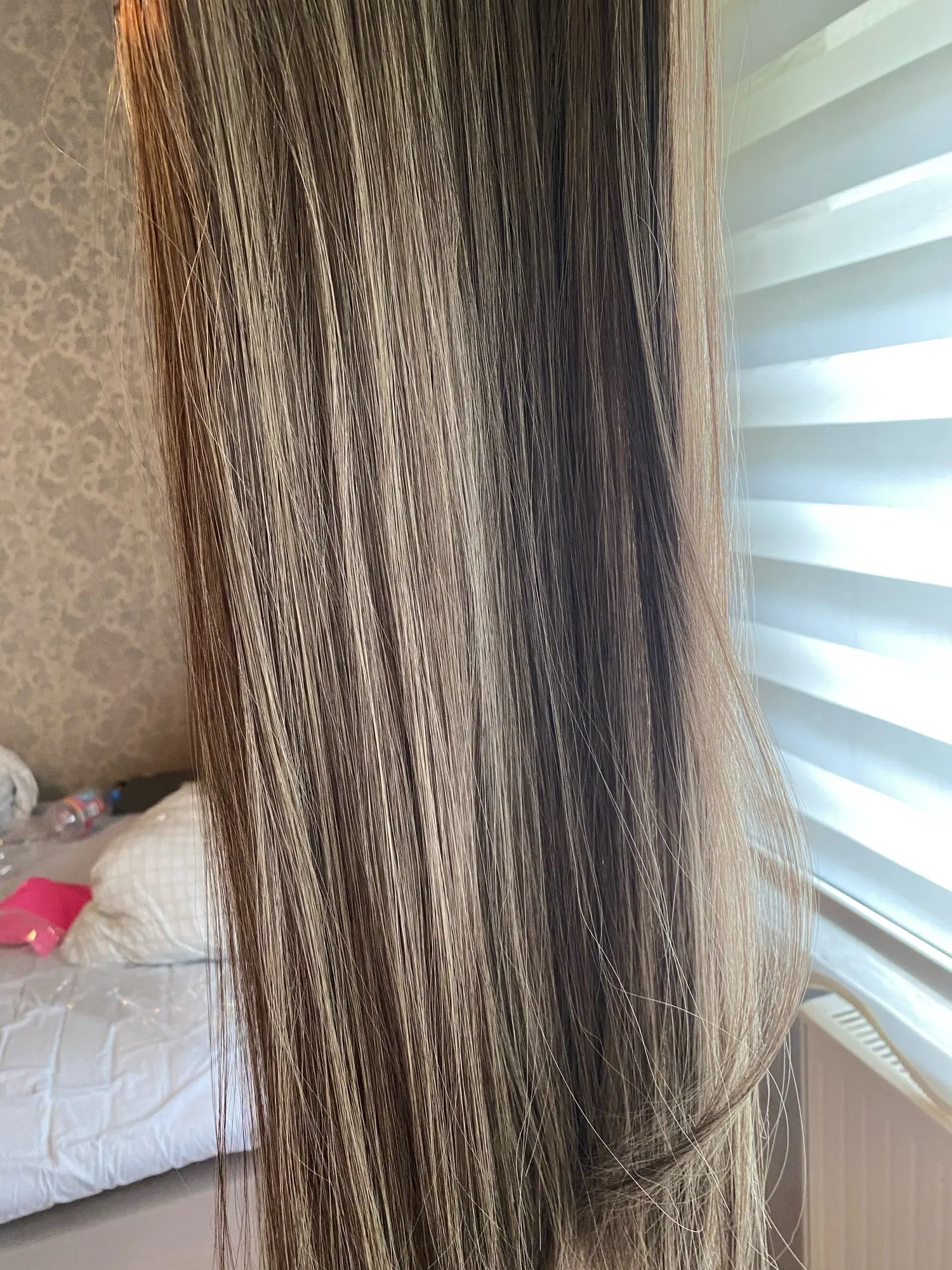 Lisix Synthetic Clip In Hair Extensions (5 Clips) photo review