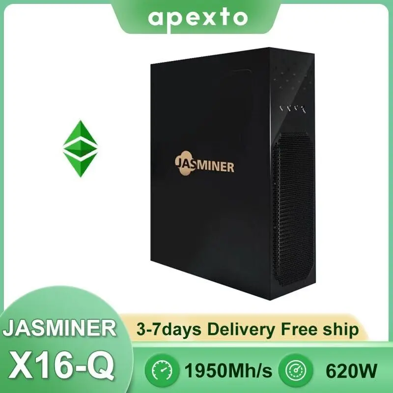 

Jasminer X16-Q 1950M 620W - ETCHASH ETC Ethereum Classic ETHW ETHF ZIL Miner