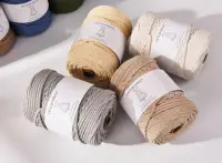 5.5MM Polyester Knitting Cord 100yards Macrame braid cord for Hand Knitting & Bag Making Rope 600gram 2