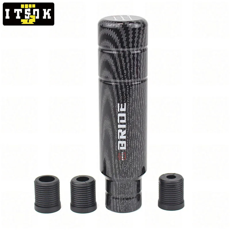 Manual 5 Speed Universal Racing Bride Gear Shift Knob Jdm 13cm Aluminum