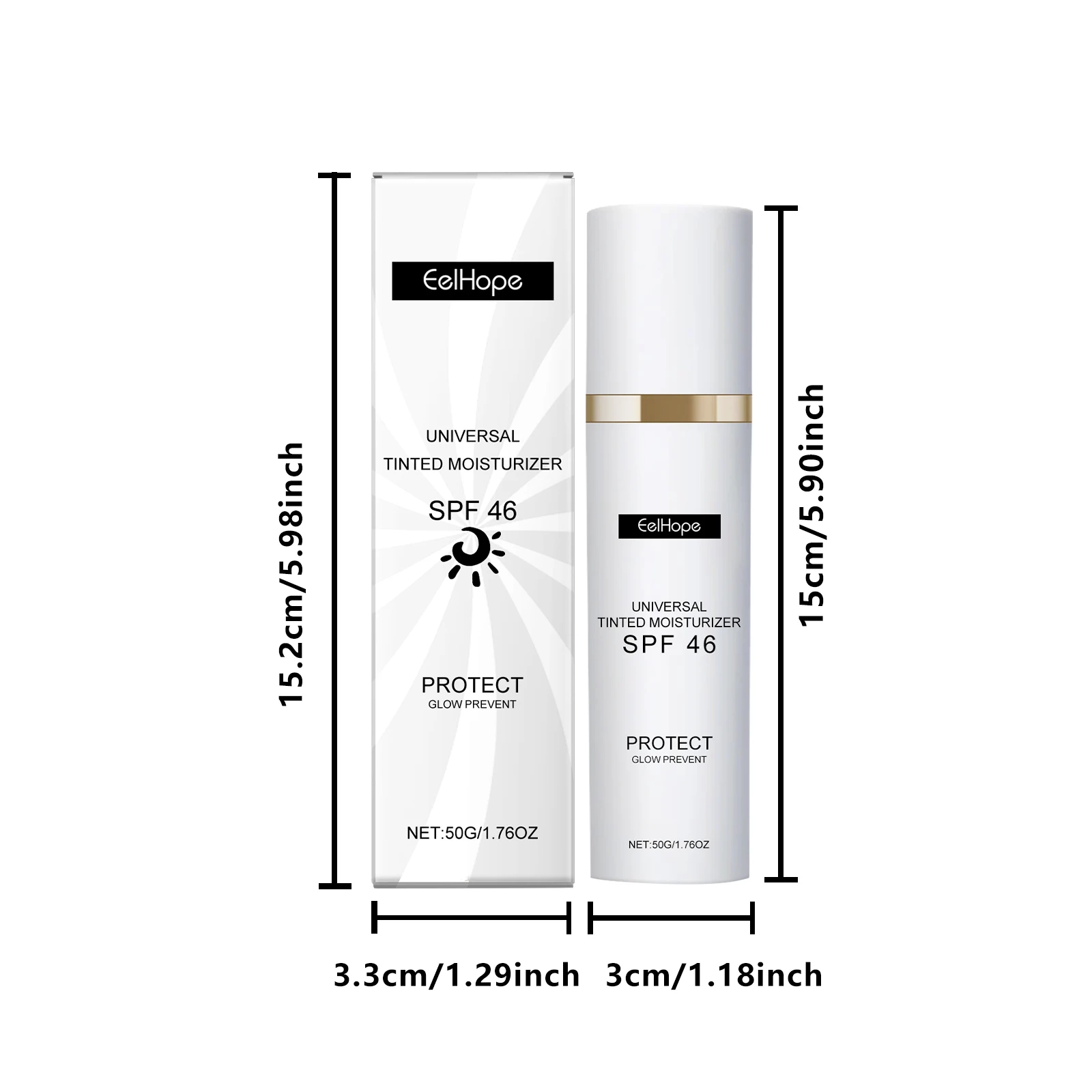 Natural Moisturizing Sunscreen Cream Nourishing Prevent UV Repair Sunburn Skin Lasting Brightening Skin Tone Body Sunblock Cream