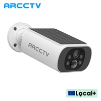 ARCCTV 2K caméra Wifi solaire batterie de Surveillance extérieure caméra sans fil détection humanoïde conversation bidirectionnelle HD couleur Vision nocturne 1