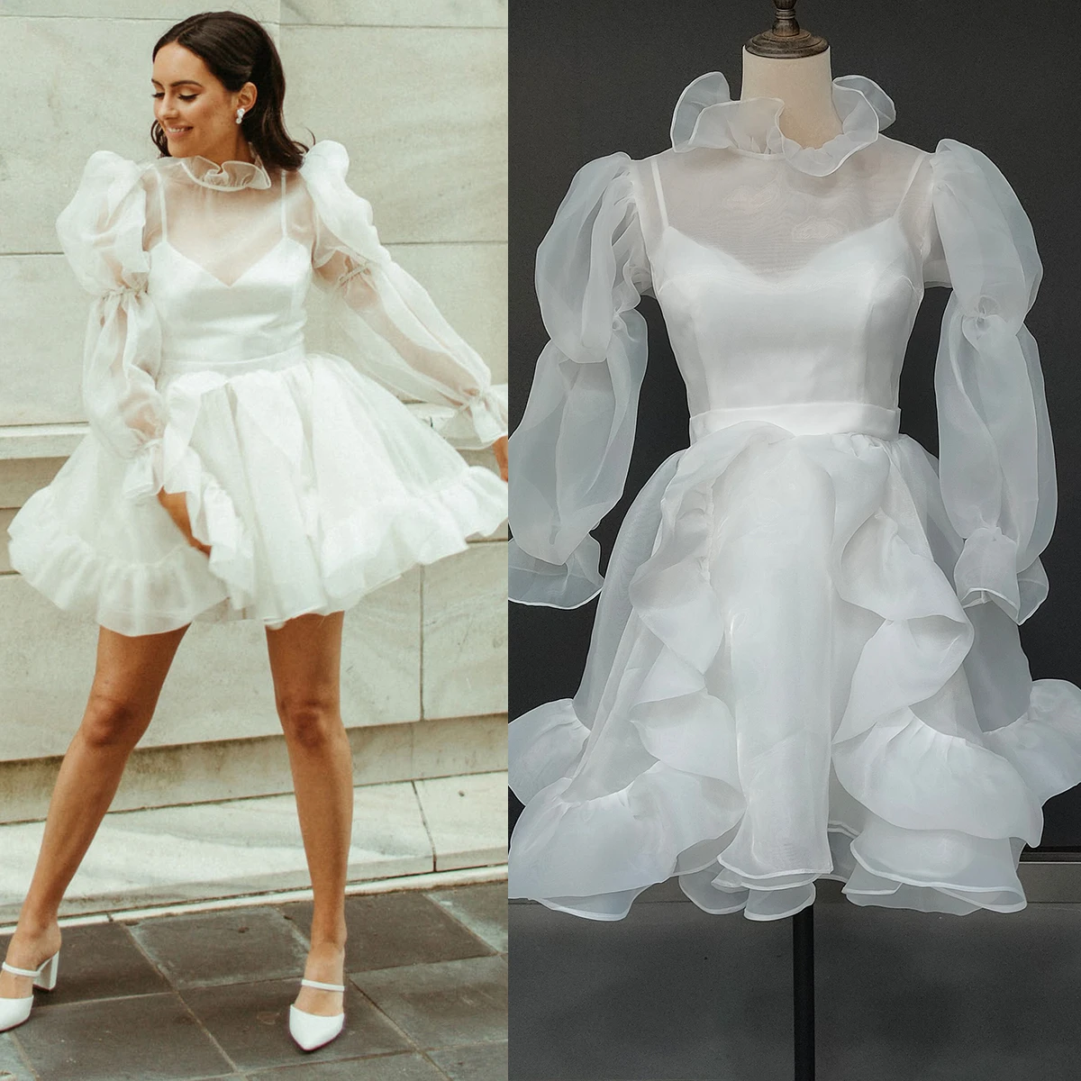 micro mini wedding dresses