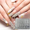 24Letter Pendant Charms Nail Silicone Molds 7.8*5.8CM Transparent Carving Template 'A-Z' Alphabet Handmade Jewelry Mold Tool&*& 2