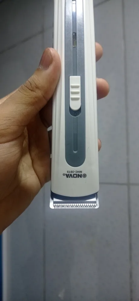 Máquininha De Cortar Cabelo e/ou Barbeador Portátil Aparador Barba 3915 bivolt Recarregável-ENVIO IMEDIATO PARA TODO BRASIL photo review