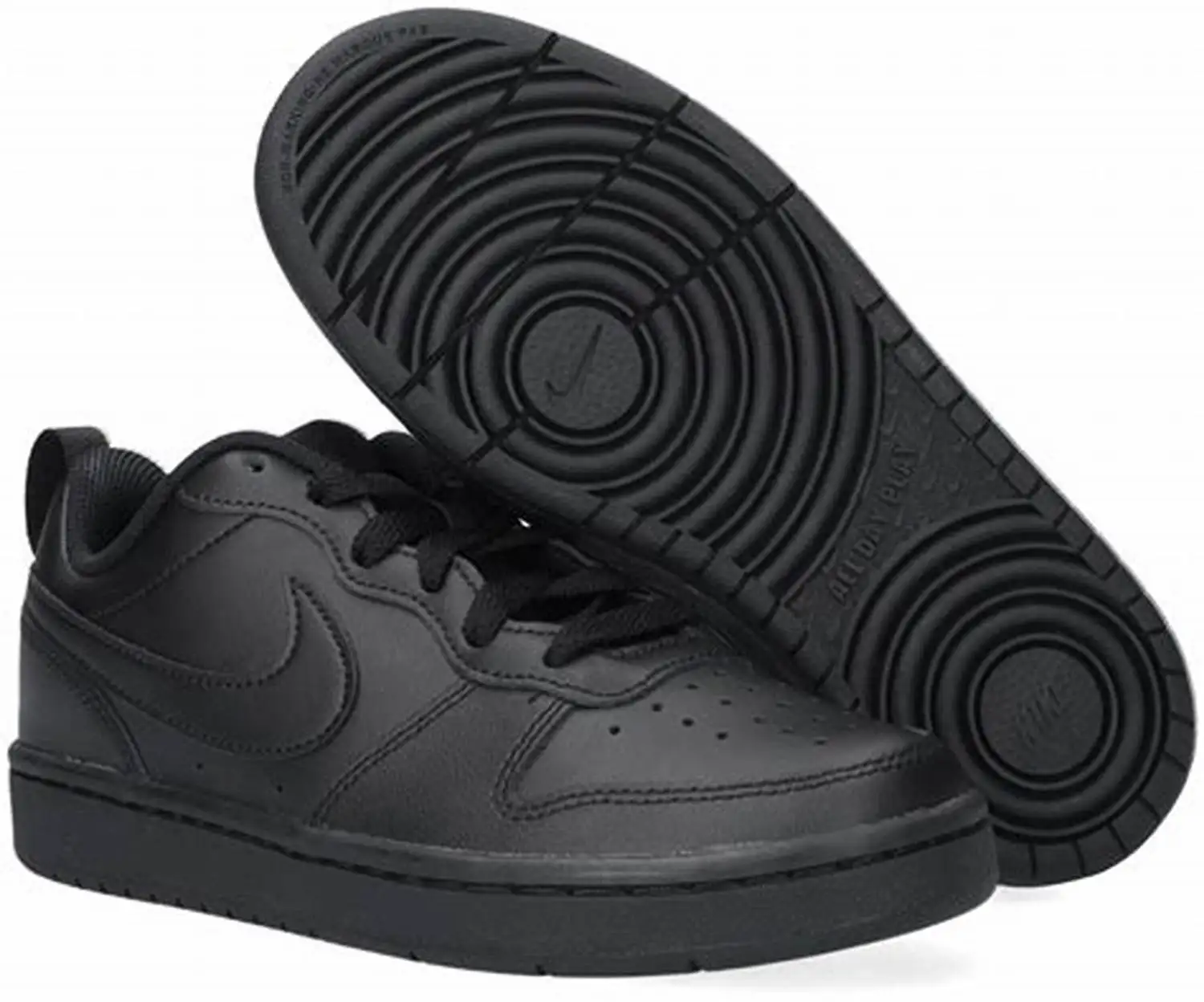 nike court borough low negros