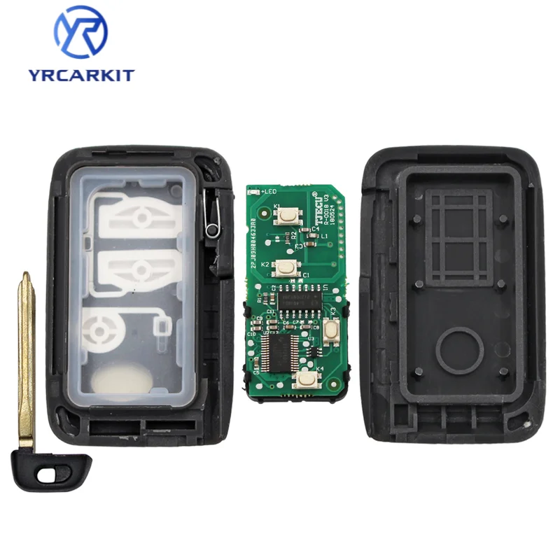 Toyota Prius Aqua Ractis Belta Vitz 2003-2010 271451-5300 Smart Remote Control Car Key FSK 314.3MHz ID74 Chip 3 pulsanti - A9e695847146443bb81bab87e7faa44c4A