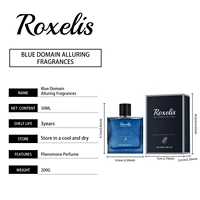 Roxelis 50ml Charmig Cologne parfum Spray homme bleu domaine parfum durable parfum phéromone flirt romantique rencontres parfum 6