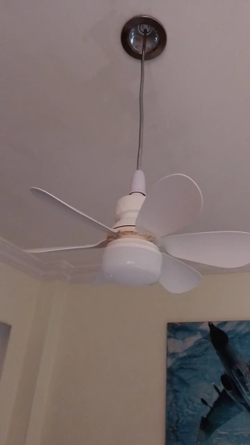Ventilador de Teto LED Fan Light com Controle Remoto – Iluminação e Conforto photo review