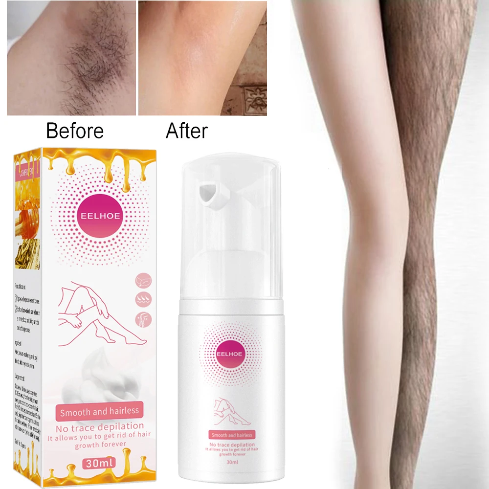 Painless Hair Removal Spray Hair Growth Inhibitor Armpit Legs Arms Hair