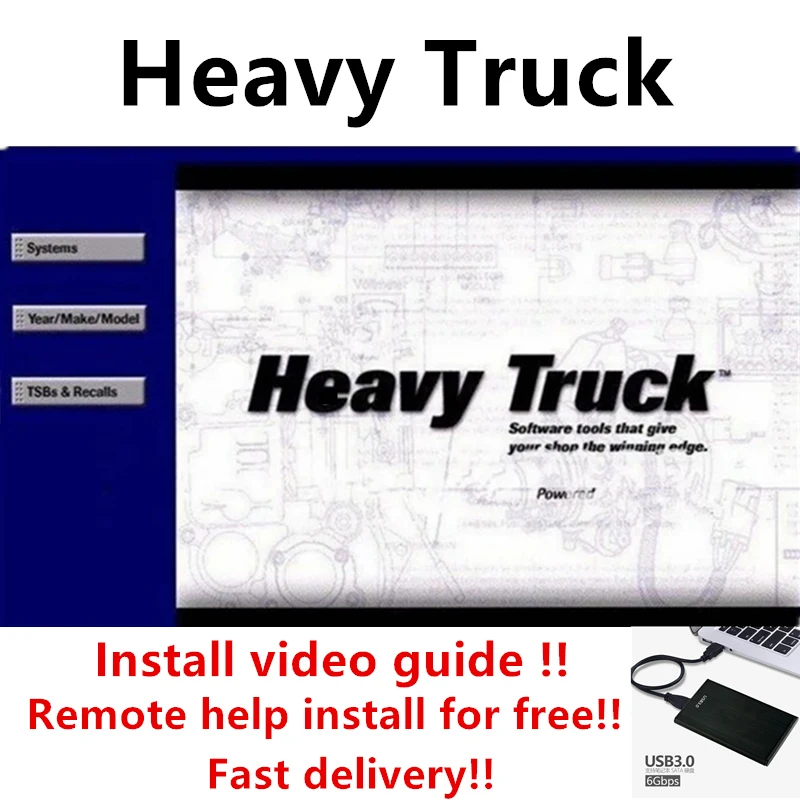 Newest Mit//Chell Heavy Truck Auto Repair Software Mit//Chell O/nd5 Heavy Truck Car Repair Information Service Manuals
