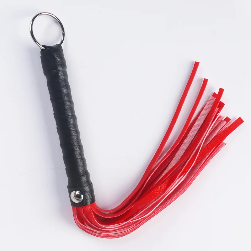 1pc Adult Sex Toys, Sm Training, Punishment Tools, Black Small Leather Whips  couples adult sex card game