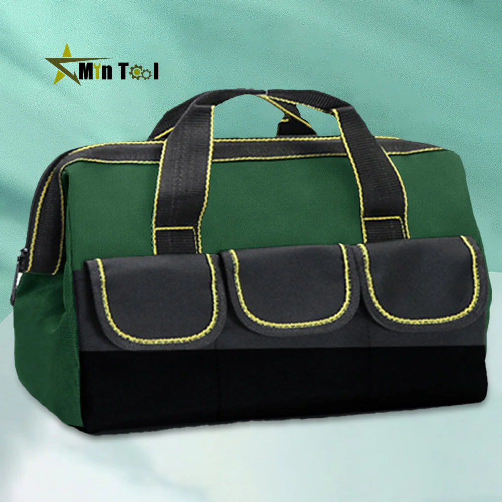

MultifunctionTool Bag Waterproof and Durable Electrician Canva Thickened Carpentry Tool Bag Repair Storage Bag Tool Accessory