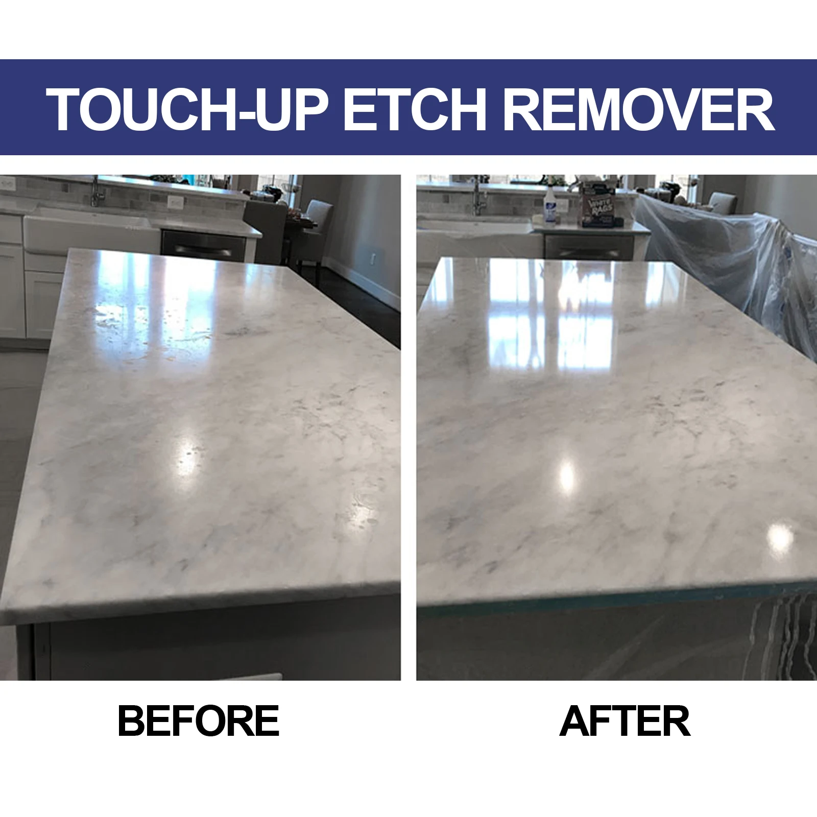 Marble Polishing Powder For Kitchen Quartz Tile Floor Stains Removal