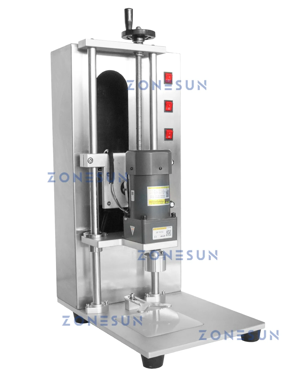 ZONESUN ZS-XGCC2 Apriete la máquina tapadora de botellas