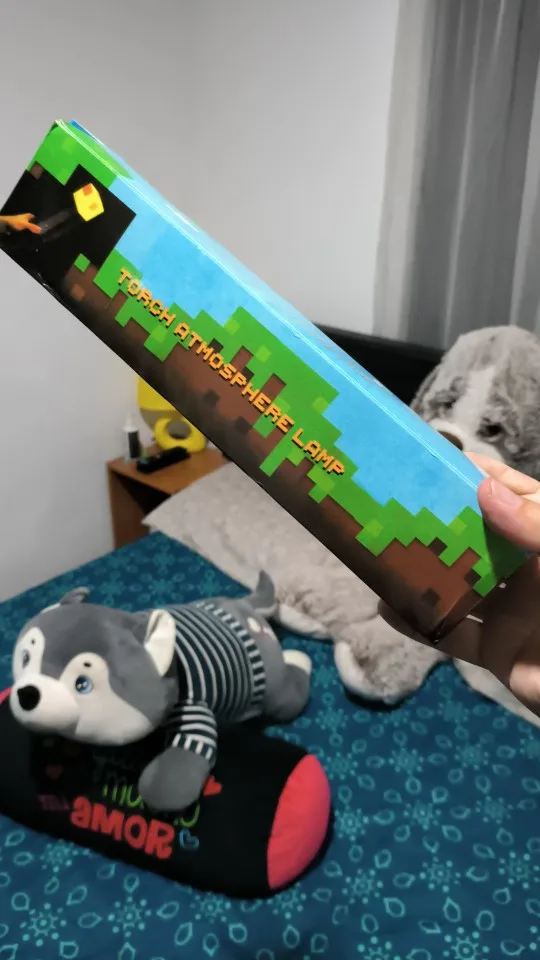 Brownstone Flashlight Torch Lamp Bedroom Decorative Light LED Night Light USB Charging with Buckle 11inch Children Gift