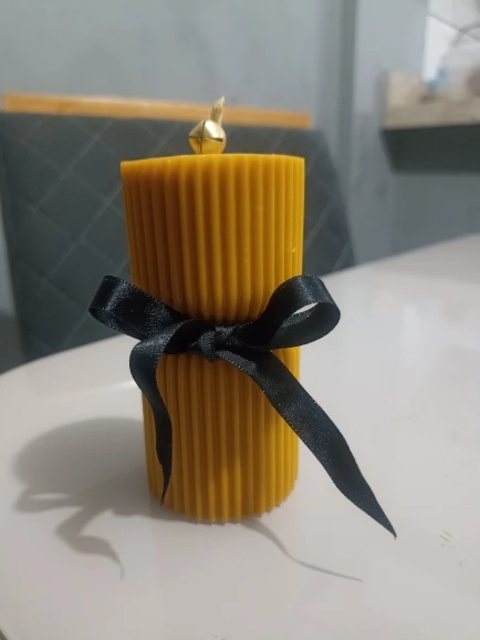 Nordic Style Cylindrical Candle Silicone Mold photo review