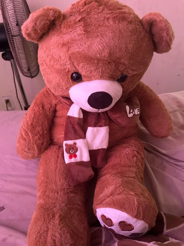 Teddy Bear With Scarf photo review