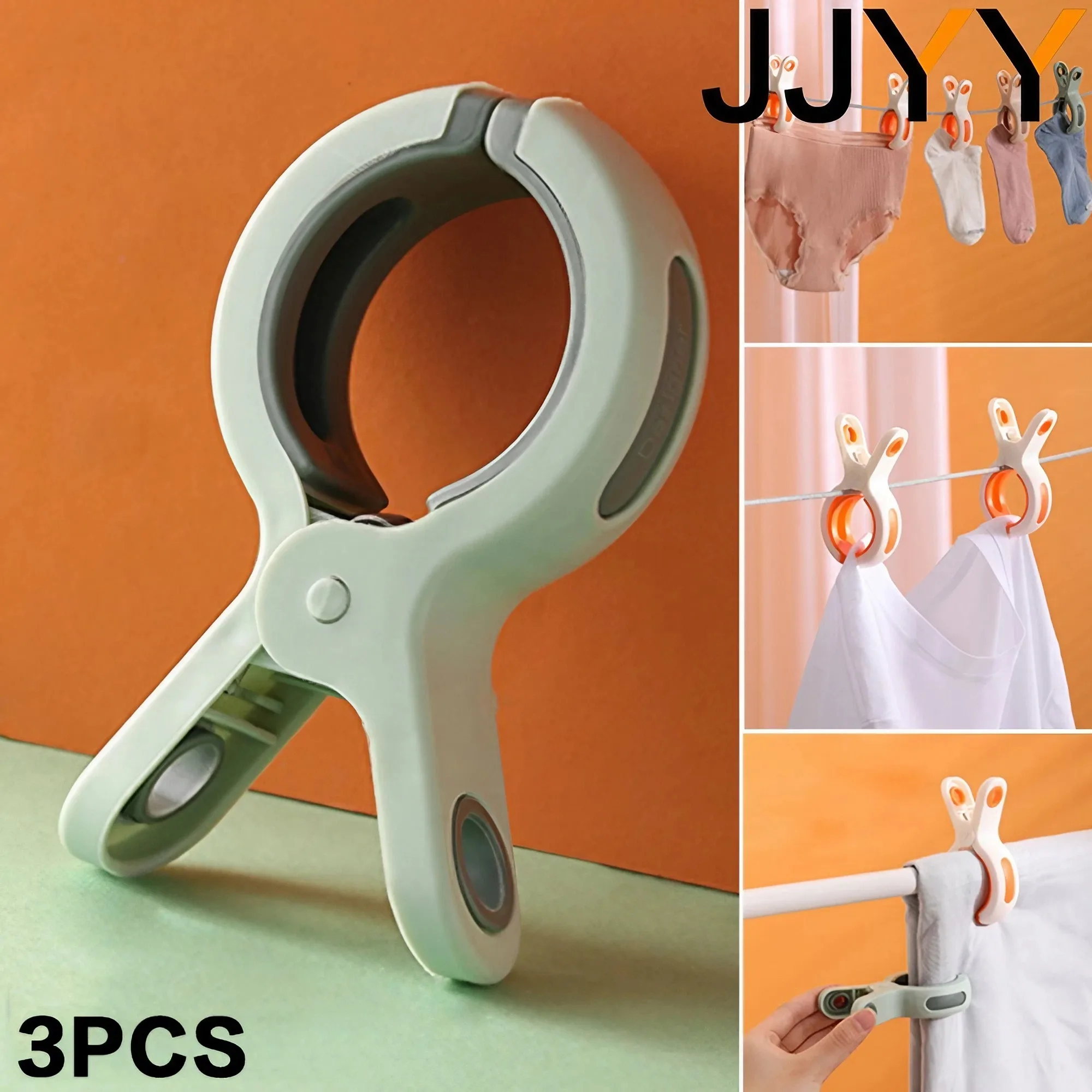 3Pcs Plastic Clips for Hanging Quilt Fixed