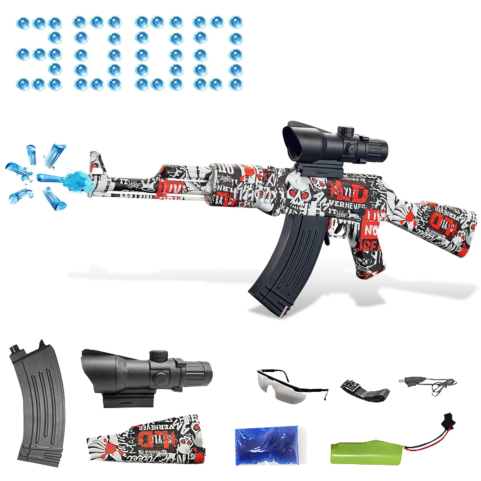 Gel Blaster Gun Ak 47 Ak47 Gel Blaster Gun Guns Paintball Ak 47