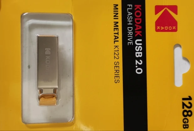 KODAK USB Flash Drive USB2.0 Pendrive Mini U Disk Memory Stick 128GB 64GB 32GB Llave de almacenamiento USB para PC con regalo de cuero photo review