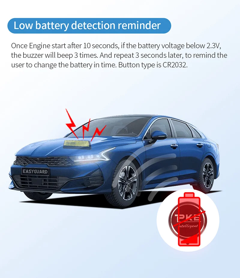 EASYGUARD RFID Auto Drahtlose Wegfahrsperre Sicherheit System mit Motor Automatische Sperren oder Entsperren Motorrad Wegfahrsperre System – Detail 7